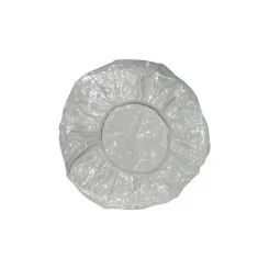 Фото Шапочка одноразовая полиэтиленовая прозрачная, упаковка 100 штук - 2