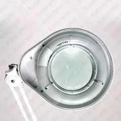 Фото Лампа-лупа LIBERTA; лінза 5" (13 см); 3 діоптрії; лампа денного світла 22 Вт; кронштейн - 2