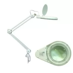 Фото Лампа-лупа UMBRELLA 3D; линза 5" (13 см); 3 диоптрии; лампа дневного света 22 ВТ; кронштейн - 4