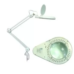 Фото Лампа-лупа UMBRELLA LED; линза 5" (13 см); 3 диоптрии; LED лампа (80 светодиодов); кронштейн, - 2