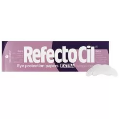 Фото Защитные лепестки для глаз RefectoCil, экстра-мягкие Eye protection papers EXTRA, 80 шт. - 1