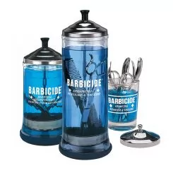Фото Barbicide Jar - Скляний контейнер для дезінфекції - великий 1100 мл - 2