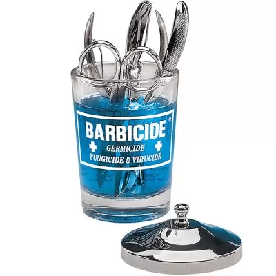 Скляний контейнер для дезінфекції - Barbicide Jar