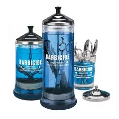 Фото Скляний контейнер для дезінфекції - Barbicide Jar - маленький 120 мл - 2