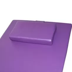Фото Кушетка масажна FOLDING складана, сталевий каркас, фіолетова - 3